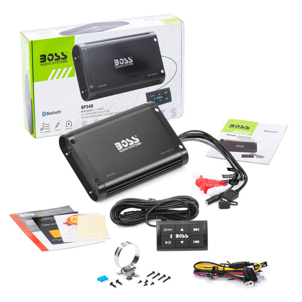 BOSS AUDIO BPS4B Bluetooth Amp - sxspowersports