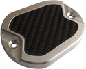 Brass Balls Cycles BB08-217 Carbon Master Cylinder Cover - Natural - sxspowersports