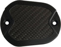 Brass Balls Cycles BB08-218 Carbon Master Cylinder Cover - Black - sxspowersports