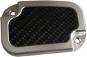 Brass Balls Cycles BB08-247 Carbon Master Cylinder Cover - Natural - sxspowersports