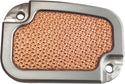Brass Balls Cycles BB08-249 Copper Master Cylinder Cover - Natural - sxspowersports