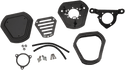 Burly Brand B09-0011B Hex Air Cleaner - Black - sxspowersports