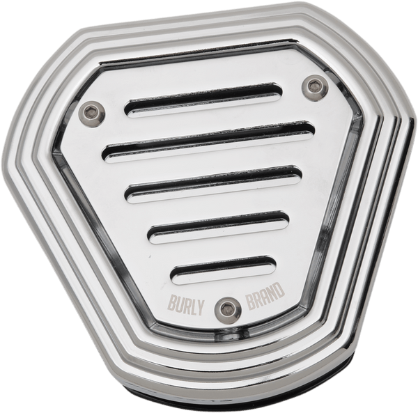 Burly Brand B09-0011C Hex Air Cleaner - Chrome - sxspowersports