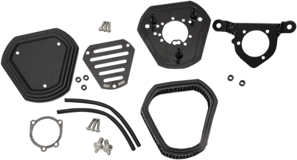 Burly Brand B09-0011C Hex Air Cleaner - Chrome - sxspowersports