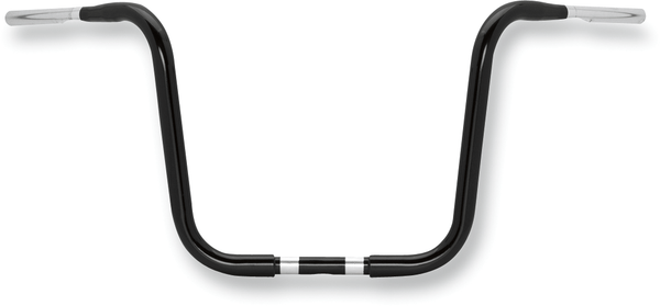 Burly Brand B12-5503B 1-1/4" Black Burly Brand Jail T-Bar Handlebar 14" Rise - sxspowersports