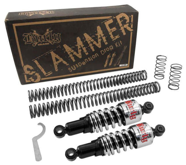 Burly Brand B28-1005 Softail Slammer Suspension Drop Kit - sxspowersports