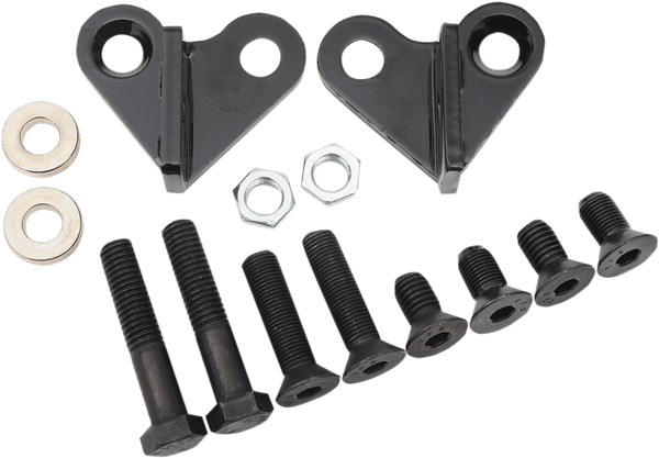 Burly Brand B28-260 Lowering Blocks - Black - sxspowersports