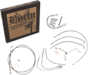 Burly Brand B30-1157 Handlebar Cable/Line Install Kit - Stainless Steel - sxspowersports