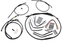 Burly Brand B30-1190 T-Bar Cable and Brake Line Kit - 12in. - sxspowersports