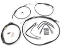 Burly Brand B30-1200 T-Bar Cable and Brake Line Kit - 14in. - sxspowersports