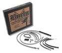 Burly Brand B30-1250 Handlebar Cable/Line Install Kits - Stainless Steel - sxspowersports
