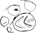 Burly Brand B30-1267 T-Bar Cable and Brake Line Kit - 14in. - sxspowersports