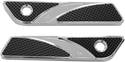 Carl Brouhard Designs EBL-001-C Elite Series Saddlebag Hinge Covers - Chrome - sxspowersports