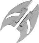 Carl Brouhard Designs FB-R002-C Elite Edge Passenger Floorboards - Chrome - sxspowersports