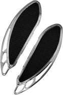Carl Brouhard Designs FB-R003-R Elite Velocity Passenger Floorboards - Rapture Black - sxspowersports