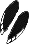 Carl Brouhard Designs FB-R003-R Elite Velocity Passenger Floorboards - Rapture Black - sxspowersports