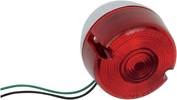 Chris Products 8410R Rear Turn Signal - Single-Filament with Red Lens - sxspowersports