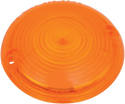 Chris Products DHD3A Replacement Lens for Flat Turn Signal Assembly - Amber - sxspowersports