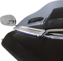 Ciro 11050 Horizon LED Windshield Trim - Chrome LED - sxspowersports