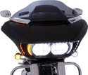 Ciro 11050 Horizon LED Windshield Trim - Chrome LED - sxspowersports