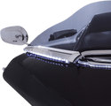 Ciro 11050 Horizon LED Windshield Trim - Chrome LED - sxspowersports