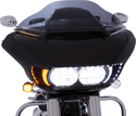 Ciro 11051 Horizon LED Windshield Trim - Black LED - sxspowersports
