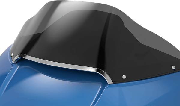 Ciro 11052 Center Windshield Trim - Chrome - sxspowersports