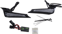 Ciro 40023 Filler Panel Lights - Black - sxspowersports