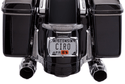 Ciro 40051 Tail Light and License Plate Mount - Chrome - sxspowersports
