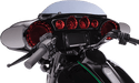 Ciro 42100 Chrome Front Speaker Accents with LED Lights - sxspowersports