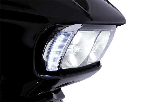 Ciro 45250 Fang Headlight Bezel - Chrome - sxspowersports