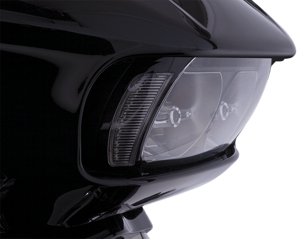 Ciro 45251 Fang Headlight Bezel - Black - sxspowersports