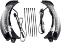 Ciro 45251 Fang Headlight Bezel - Black - sxspowersports