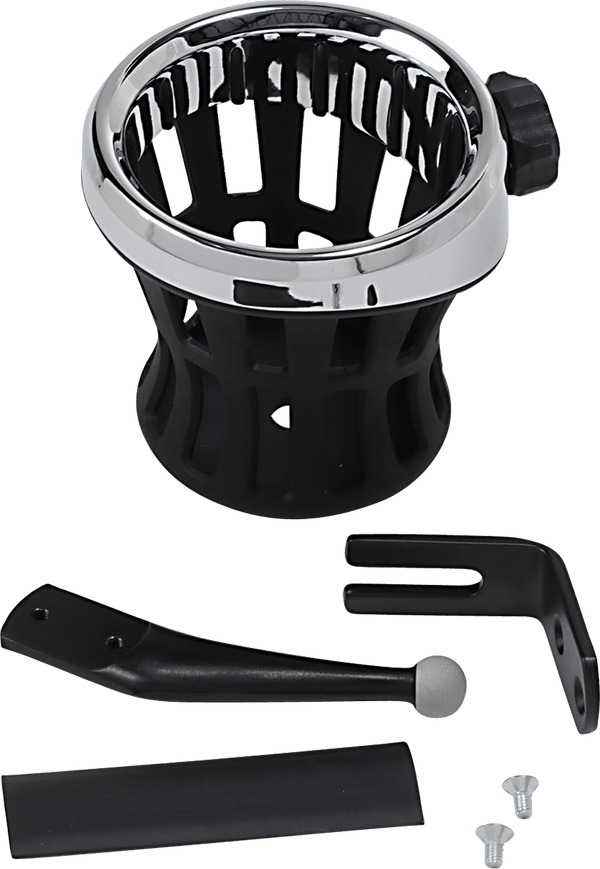 Ciro 50421 Passenger Drink Holder - Chrome - sxspowersports