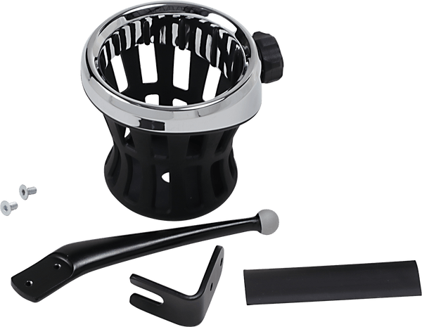 Ciro 50422 Passenger Drink Holder - Chrome - sxspowersports