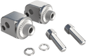 Ciro 60015 Footrest Adapters - Chrome - sxspowersports
