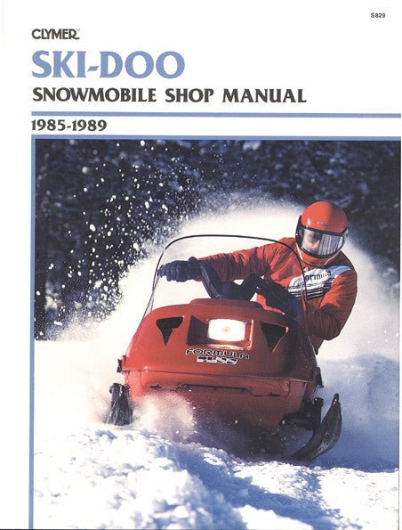 CLYMER CS829 Snowmobile Manual - sxspowersports