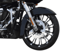 Coastal Moto 2502-FUL-233-BC Moto Forged Fuel Aluminum Front Wheel (ABS) - 23in.x3.75in. - Black - sxspowersports