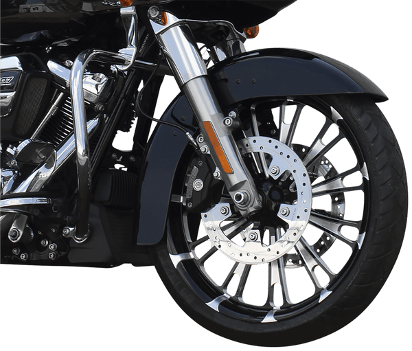 Coastal Moto 2502-FUL-233-BC Moto Forged Fuel Aluminum Front Wheel (ABS) - 23in.x3.75in. - Black - sxspowersports