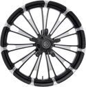Coastal Moto 2502-FUL-233-BC Moto Forged Fuel Aluminum Front Wheel (ABS) - 23in.x3.75in. - Black - sxspowersports