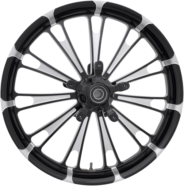 Coastal Moto 2502-FUL-233-BC Moto Forged Fuel Aluminum Front Wheel (ABS) - 23in.x3.75in. - Black - sxspowersports