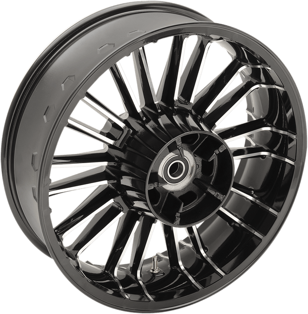 Coastal Moto 3D-ATL185BC-ABS Precision Cast Atlantic 3D Rear Wheel - 18x5.5 - Black - sxspowersports