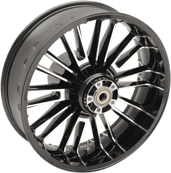 Coastal Moto 3D-ATL185BC Precision Cast Atlantic 3D Rear Wheel - 18x5.5 - Black - sxspowersports