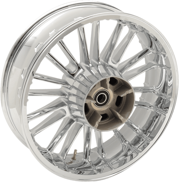 Coastal Moto 3D-ATL185CH-ABS Precision Cast Atlantic 3D Rear Wheel - 18x5.5 - Chrome - sxspowersports
