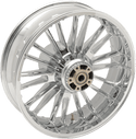Coastal Moto 3D-ATL185CH-ABS Precision Cast Atlantic 3D Rear Wheel - 18x5.5 - Chrome - sxspowersports