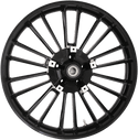 Coastal Moto 3D-ATL213SB07 Precision Cast Atlantic 3D Front Wheel - 21in. x 3.5in. - Solid Black - sxspowersports