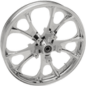 Coastal Moto 3D-LGO213CH07 Precision Cast Largo 3D Front Wheel - 21in. x 3.5in. - Chrome - sxspowersports