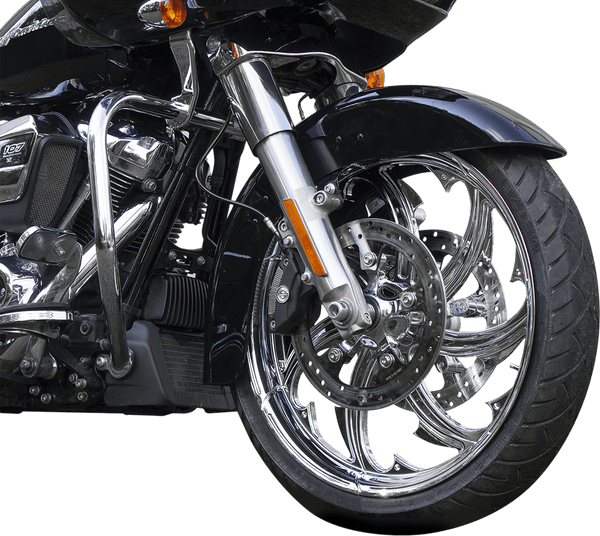 Coastal Moto 4502-FRY-165-CH Moto Forged Fury Aluminum Rear Wheel - 16in.x5.5in. - Chrome - sxspowersports