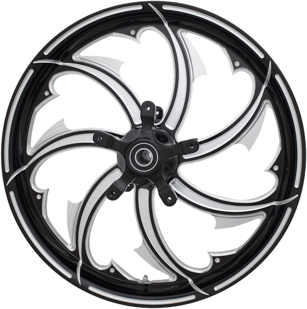 Coastal Moto 4502-FRY-165-CH Moto Forged Fury Aluminum Rear Wheel - 16in.x5.5in. - Chrome - sxspowersports