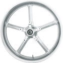 Coastal Moto 4502-ROC-165-CH Moto Forged Rockstar Aluminum Rear Wheel - 16in.x5.5in. - Chrome - sxspowersports